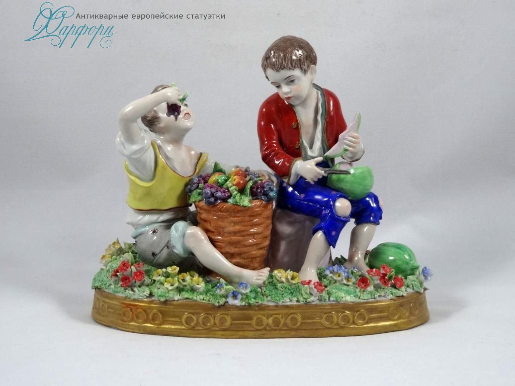 Фарфор, статуэтка, антиквариат, Германия, Sitzendorf
